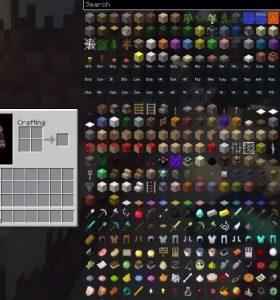 Мод TooManyItem для Майнкрафт